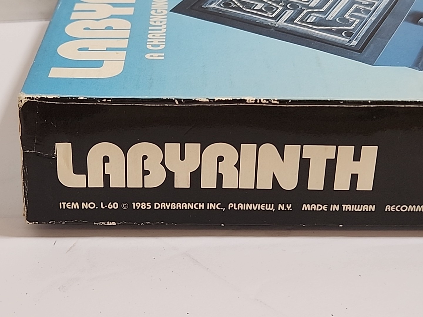 Vintage 80s Labyrinth Game Marble Maze No. L-60 1985 Game Design 