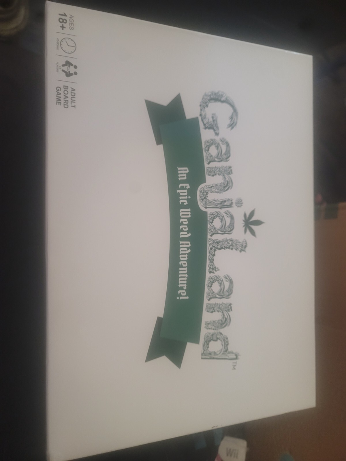 Ganjaland Board Game An Epic Weed Adventure for Adults . NEW SEALED DAMAGE BOX