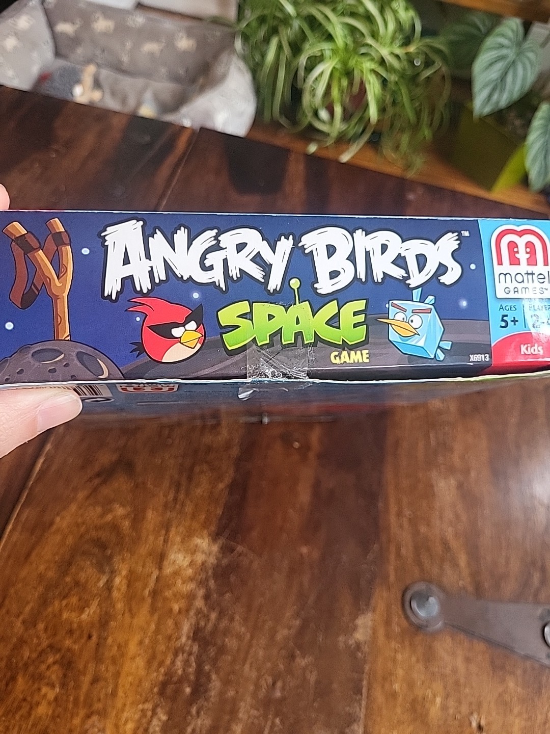 Mattel Angry Birds Space Game Open Box 2012 Complete – UNPLAYED – Wrapped Cards