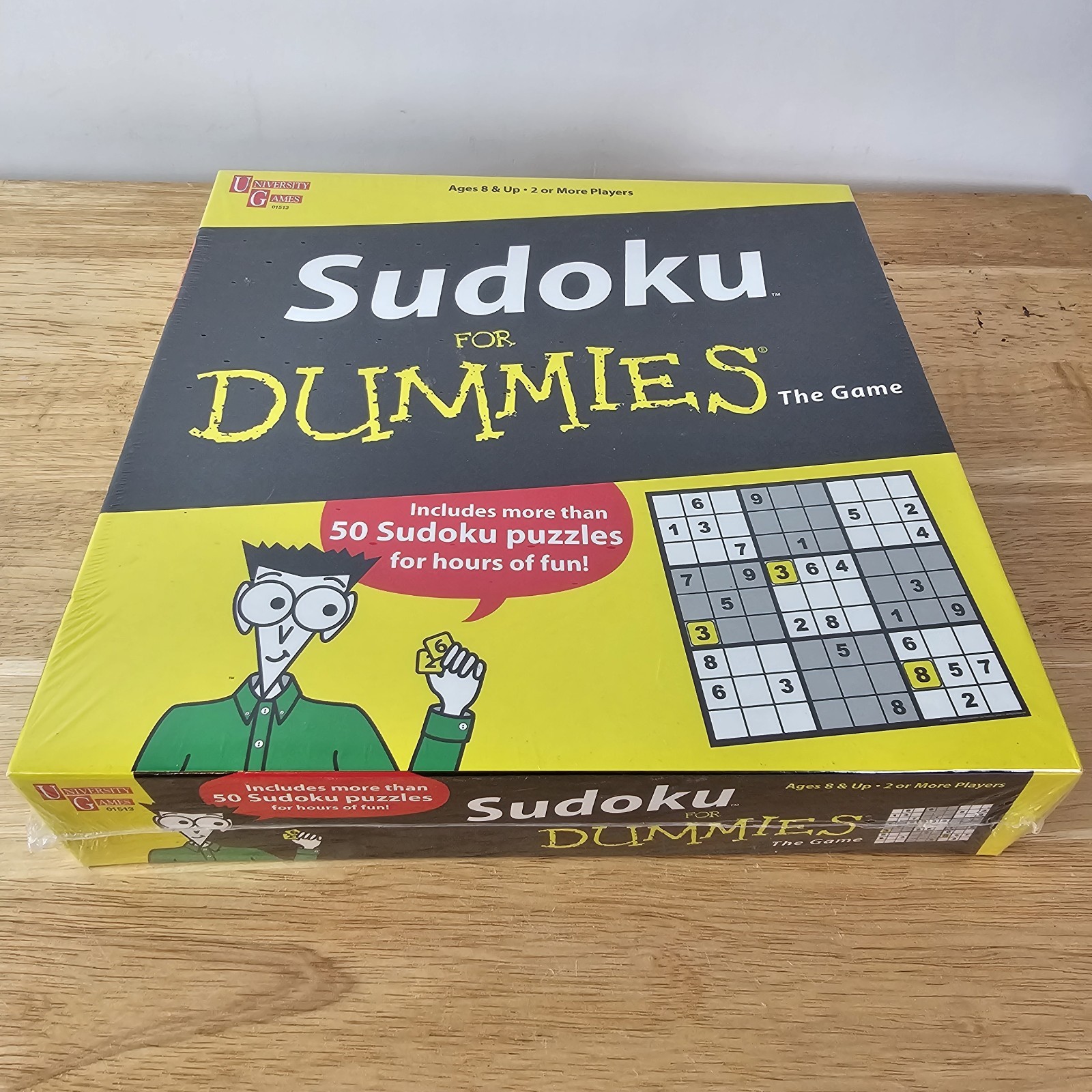 University Games Unisex One Size Board Game Sudoku For Dummies Family Fun Game
