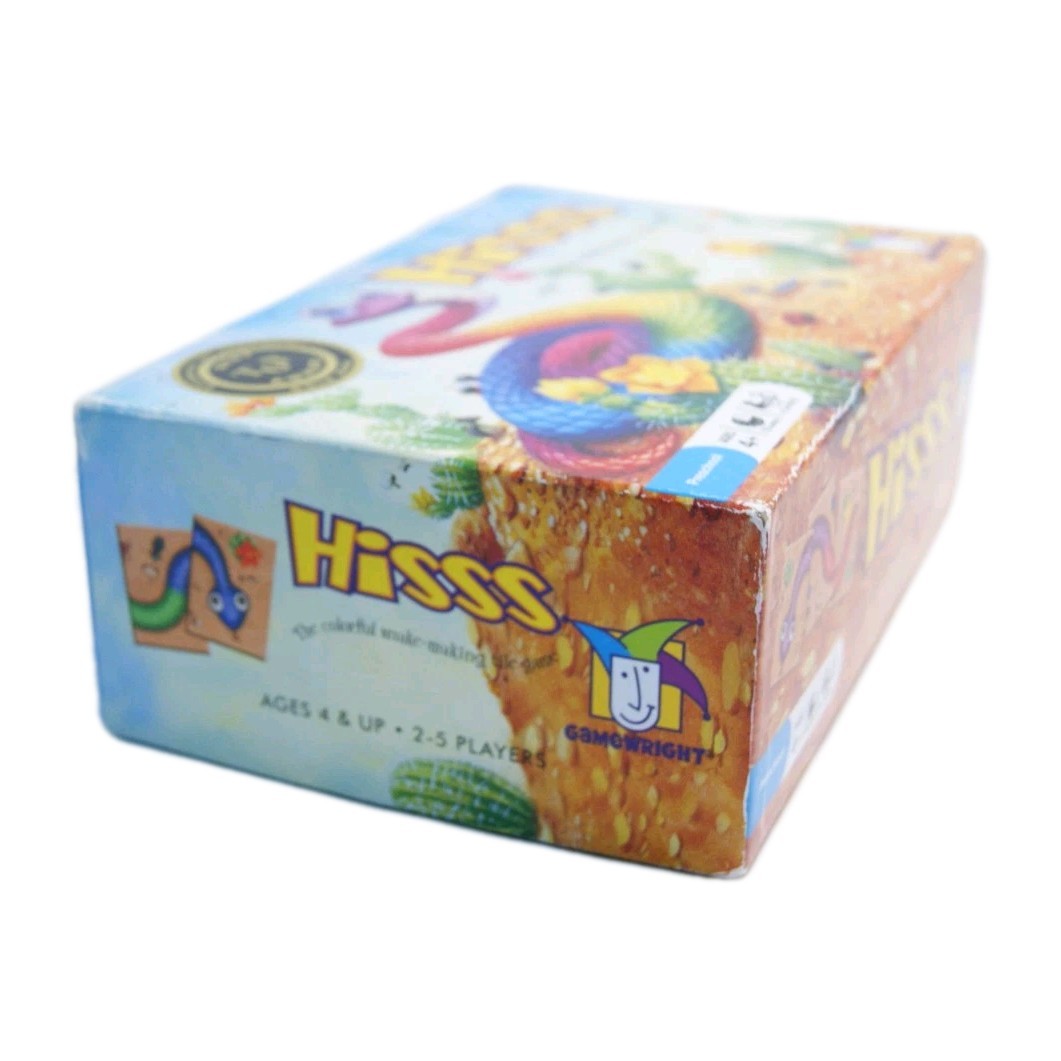 HISSS The Colorful Snake Making Tile Matching Game 2016 Gamewright Complete