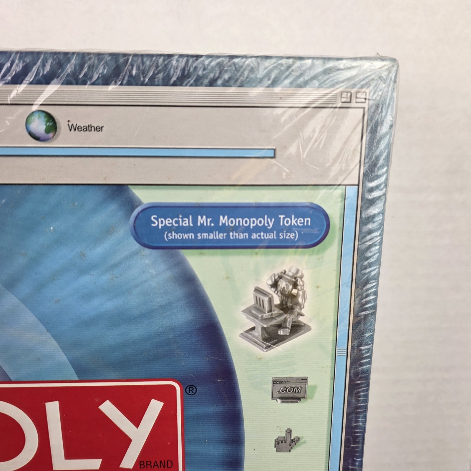 NEW SEALED Monopoly The .com Edition Board Game Parker Brothers Hasbro 2000