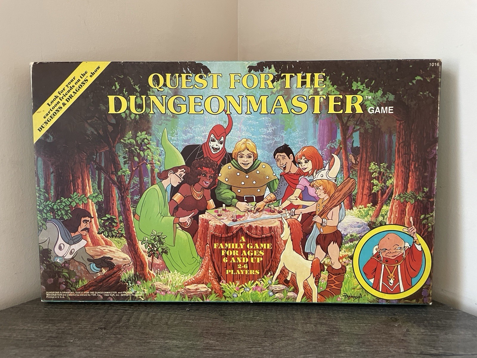 TSR Quest For The DungeonMaster Board Game 1984 Dungeons & Dragons 100% COMPLETE