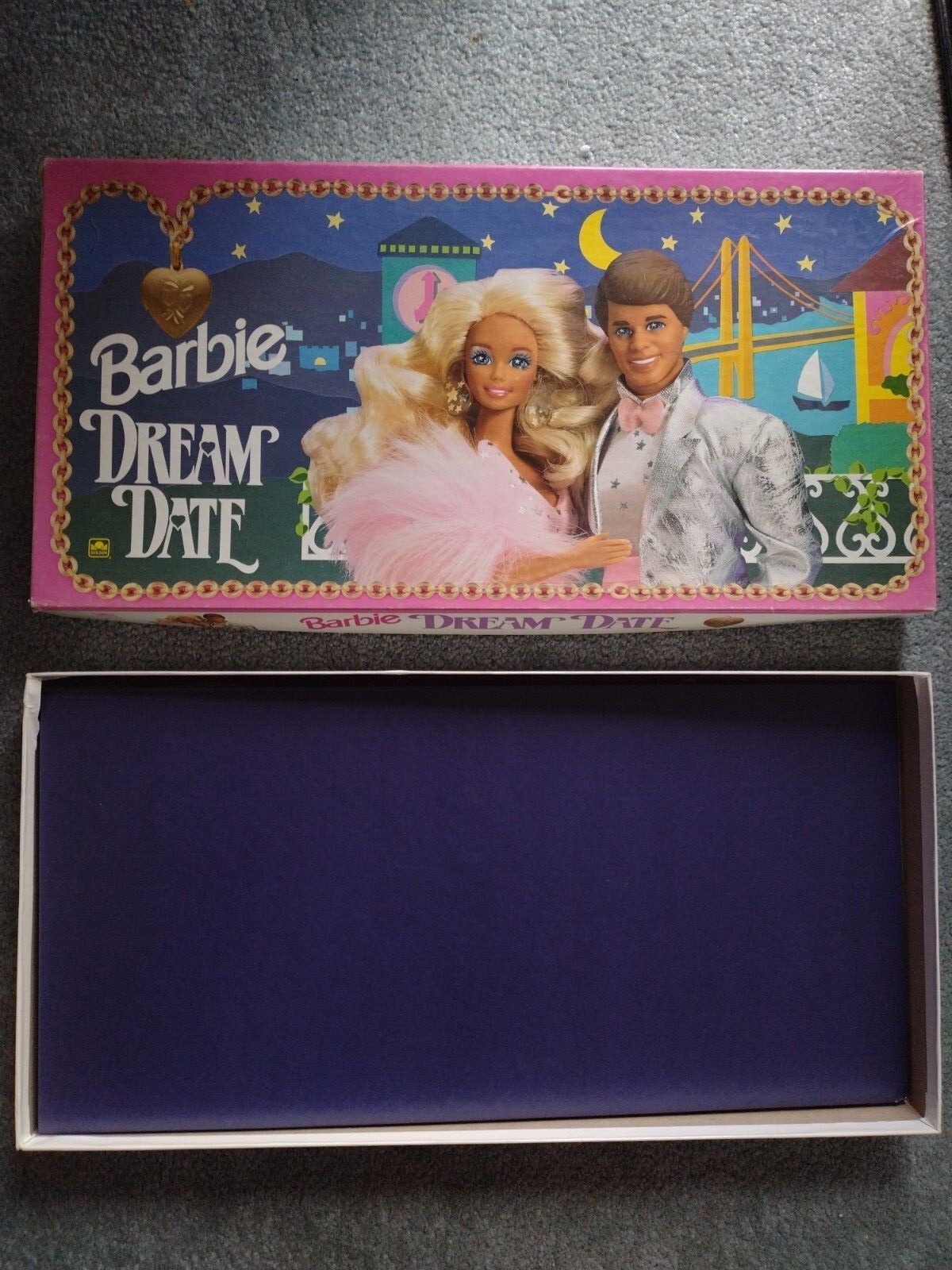 Barbie Dream Date Board Game 1992 Golden
