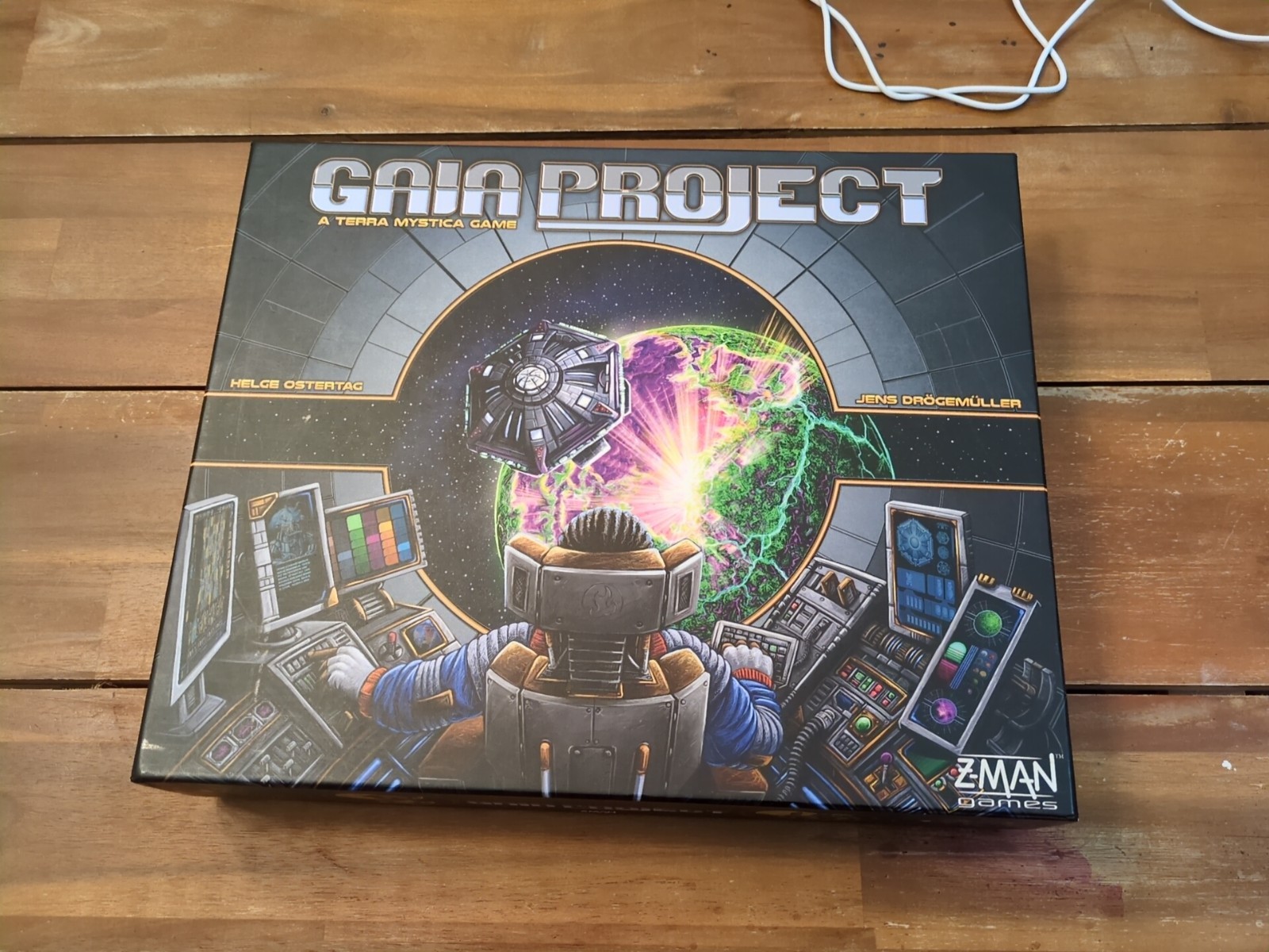 *Missing 1 Piece* Gaia Project Board Game With Folded Insert Z-Man Games