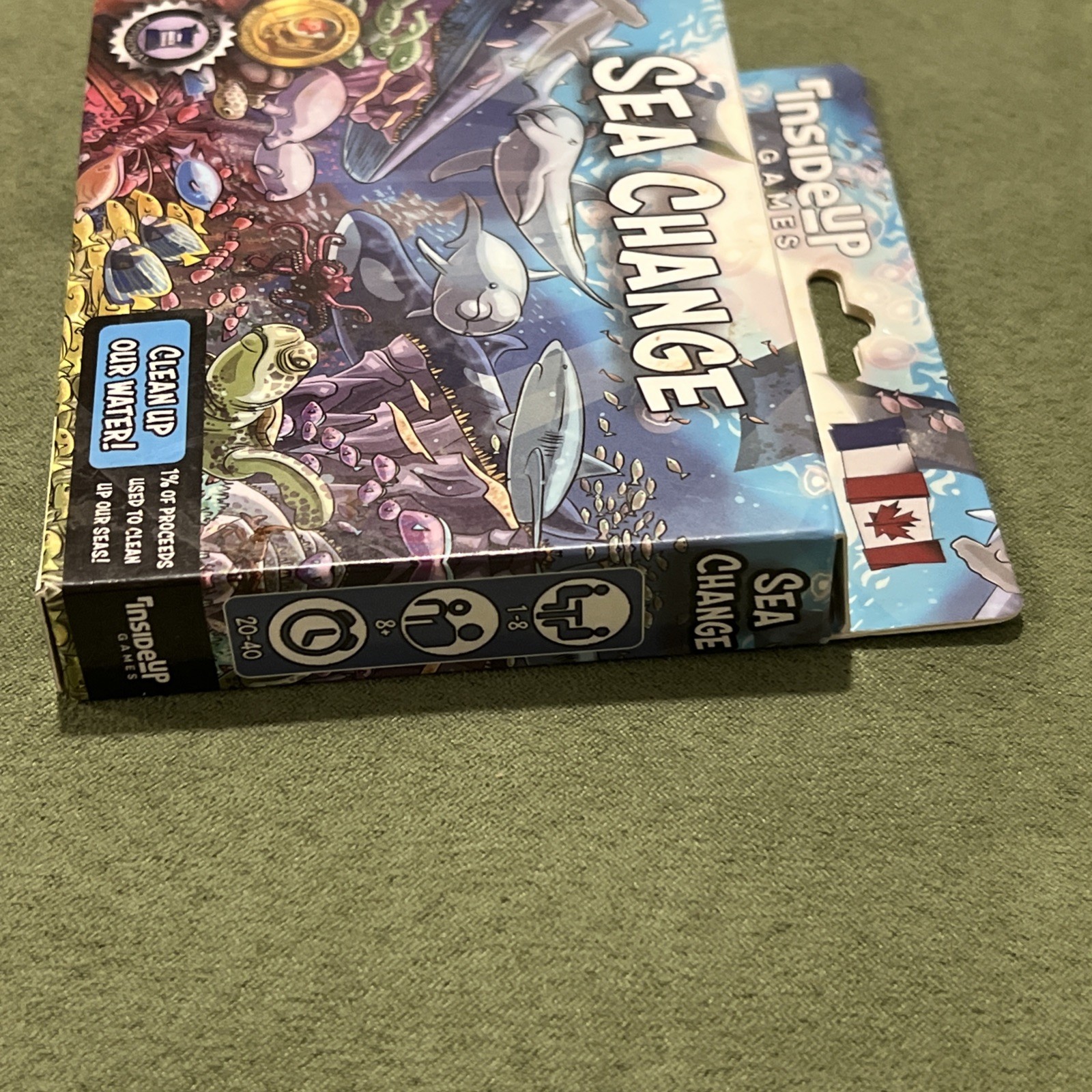 Inside Up Games Board Game Sea Change Box New