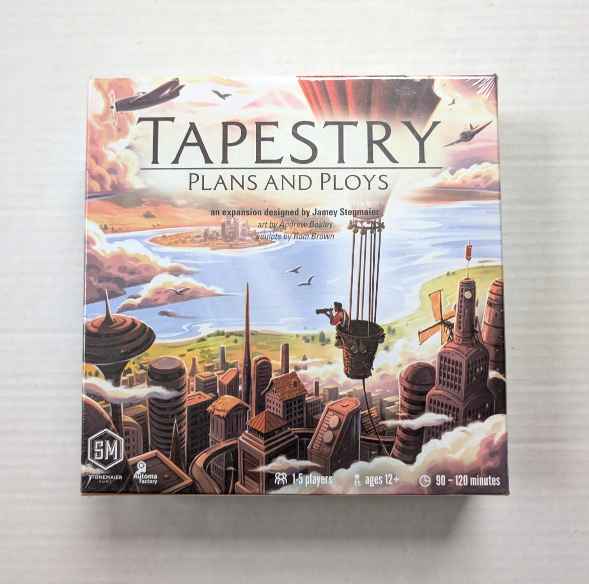 Tapestry Plans & Ploys Board Game Expansion SEALED Stonemeier Games