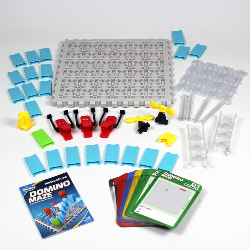 Think Fun 44001012 Thinkfun Domino Maze STEM Toy and Logic Game for Boys and Gir