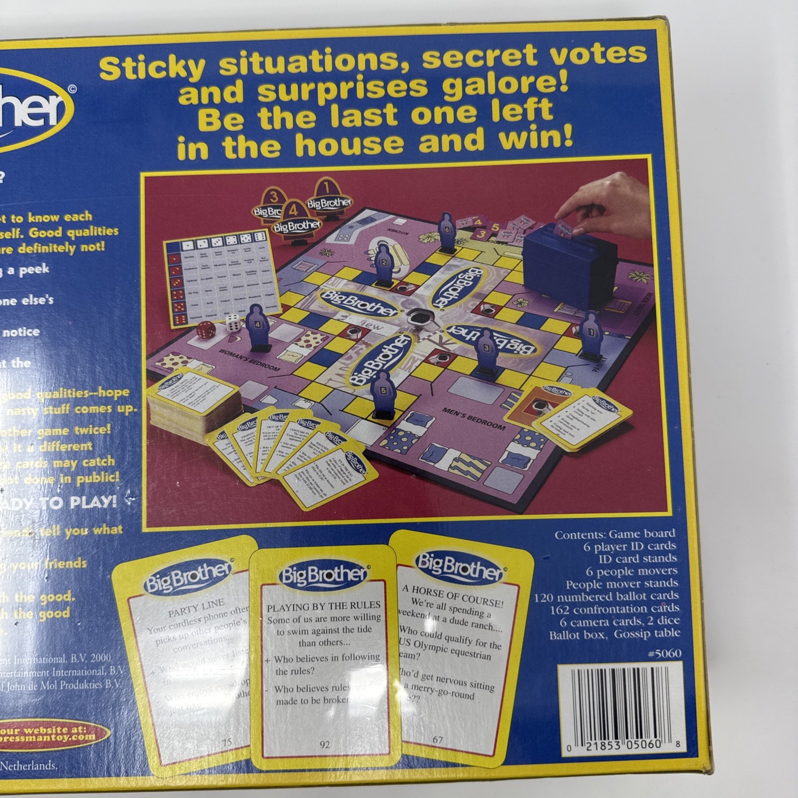 Big Brother Board Game SEALED Pressman Classic Reality TV Show
