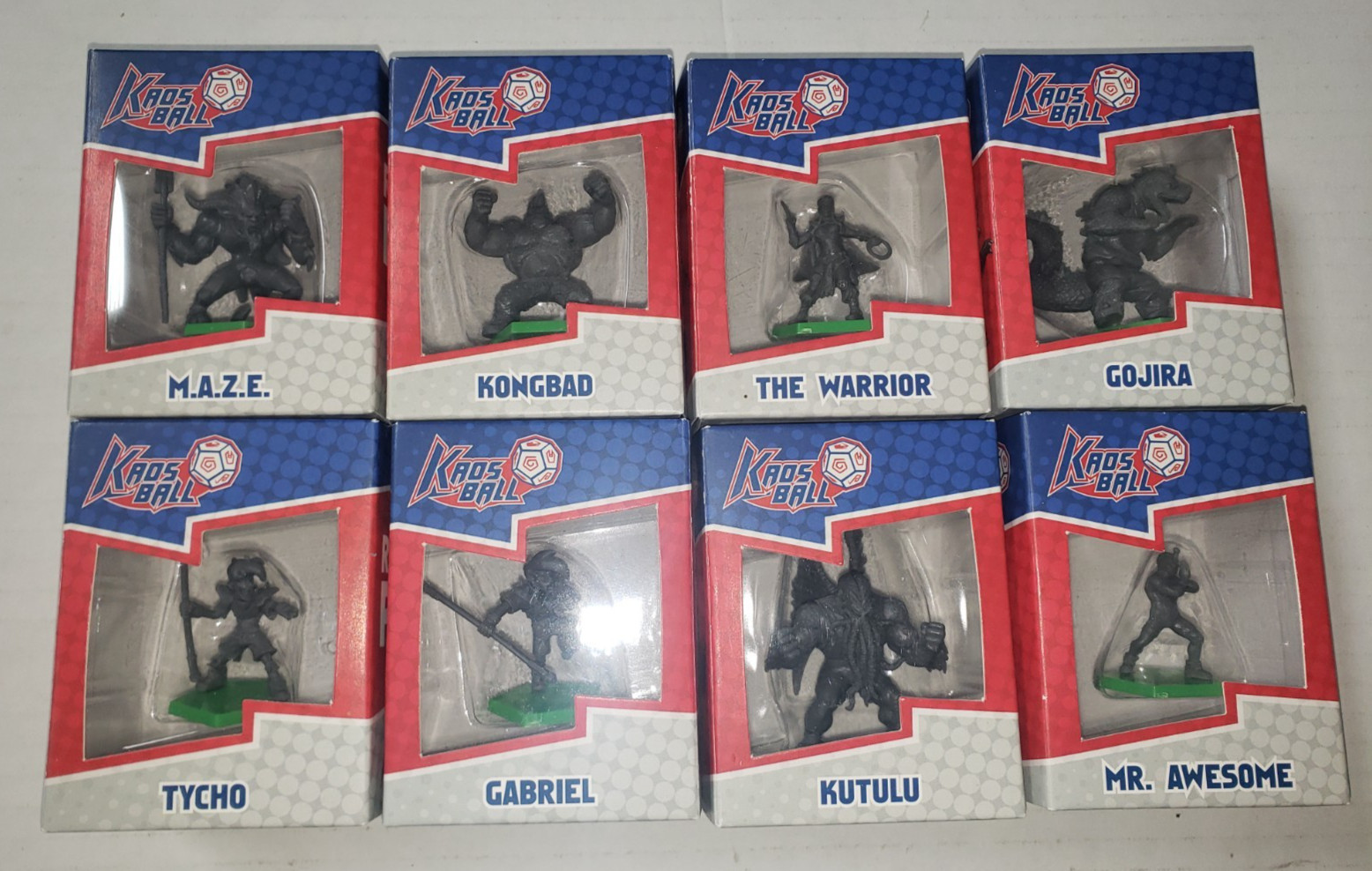 Kaos Ball 8x Ringers Kutulu GOJIRA Tycho KONGBAD Maze GABRIEL Warrior AWESOME