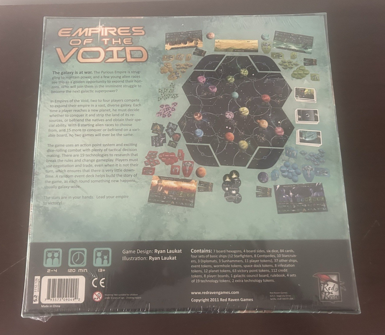 Empires Of The Void Red Raven Games 2011 NEW in Original Shrink wrap