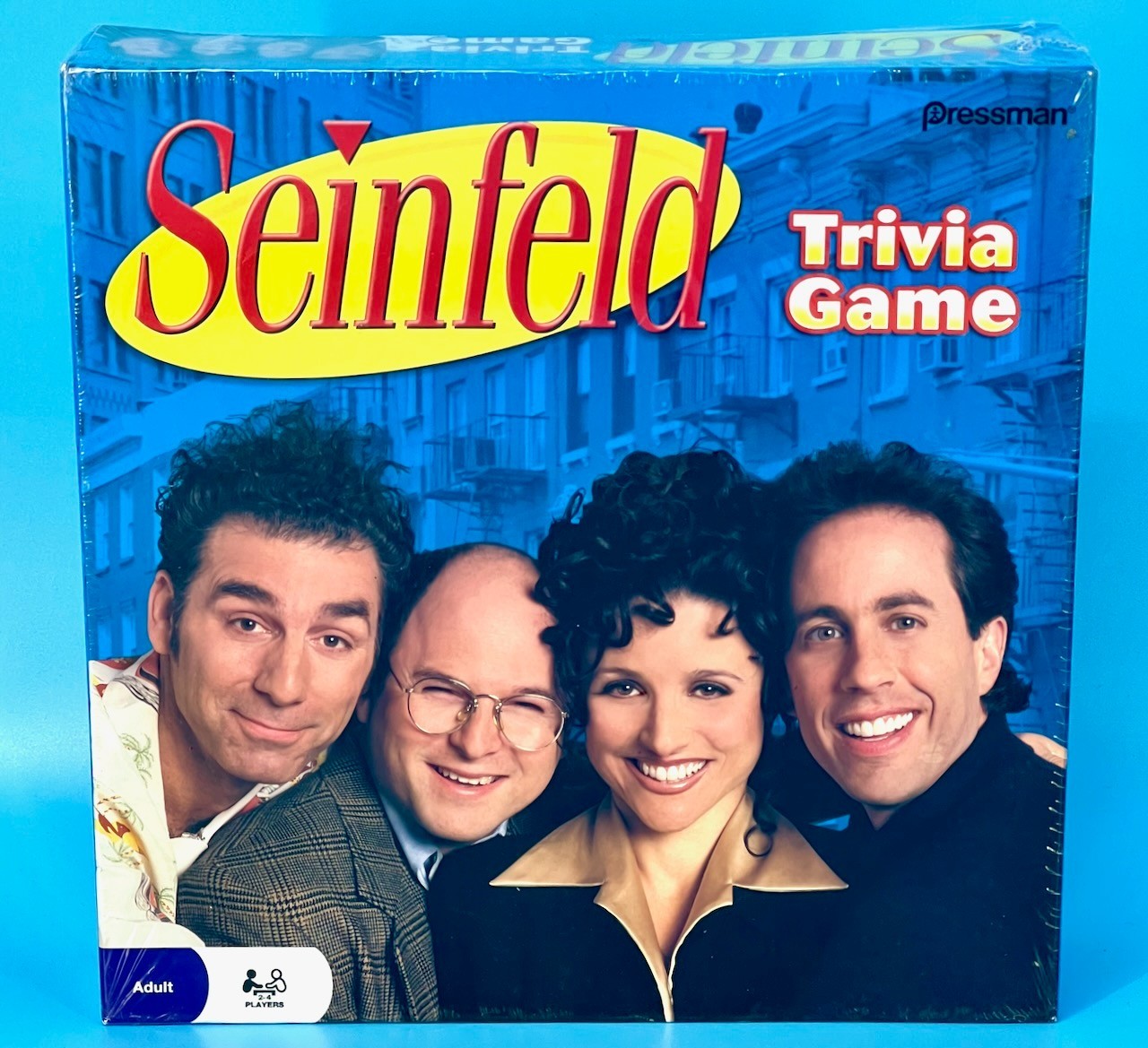 Seinfeld Trivia Board Game Pressman Toy 2009 New & Sealed #5300 Soup Fast Ship!