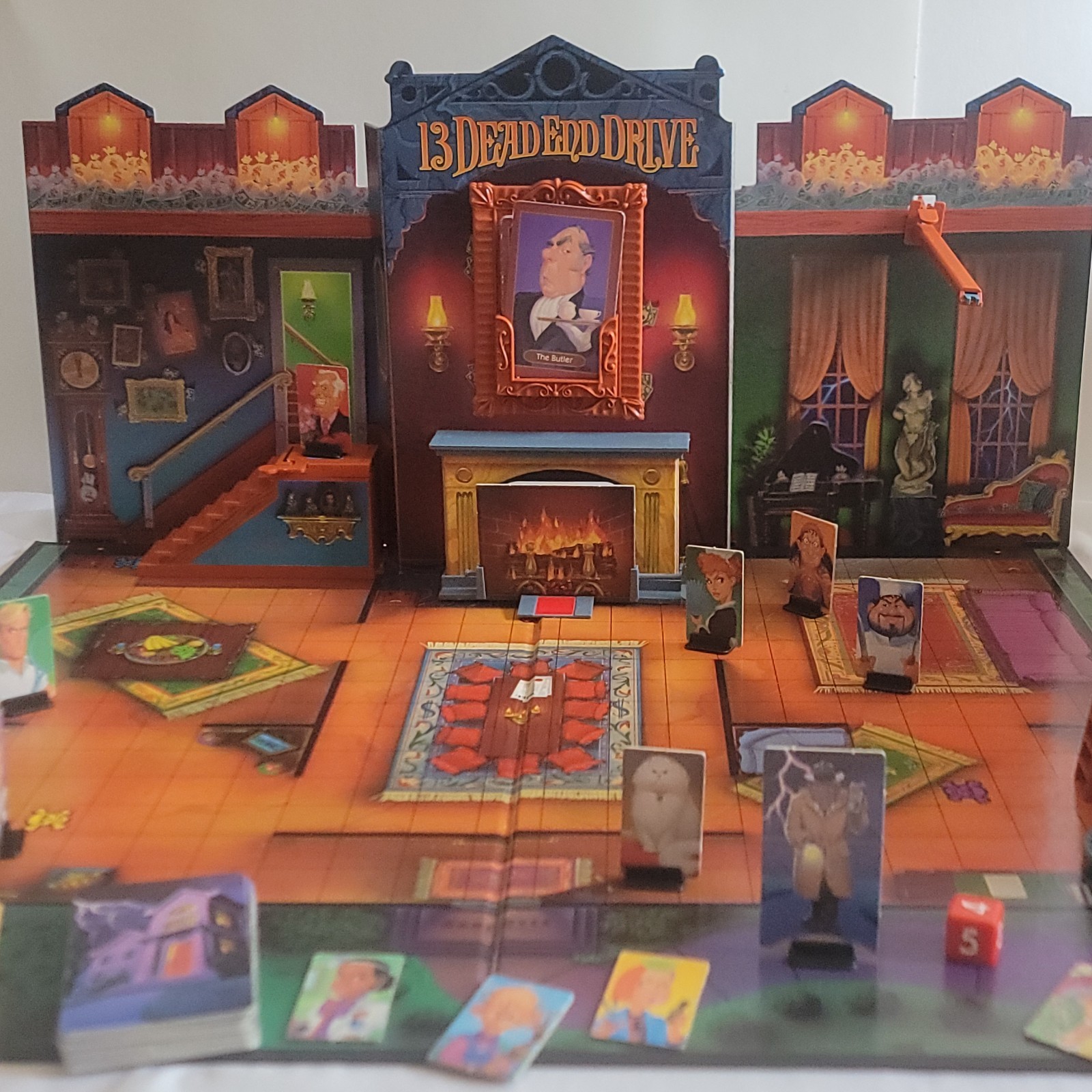 13 Dead End Drive Mystery Board Game Bluffing Strategy Fun for All Ages