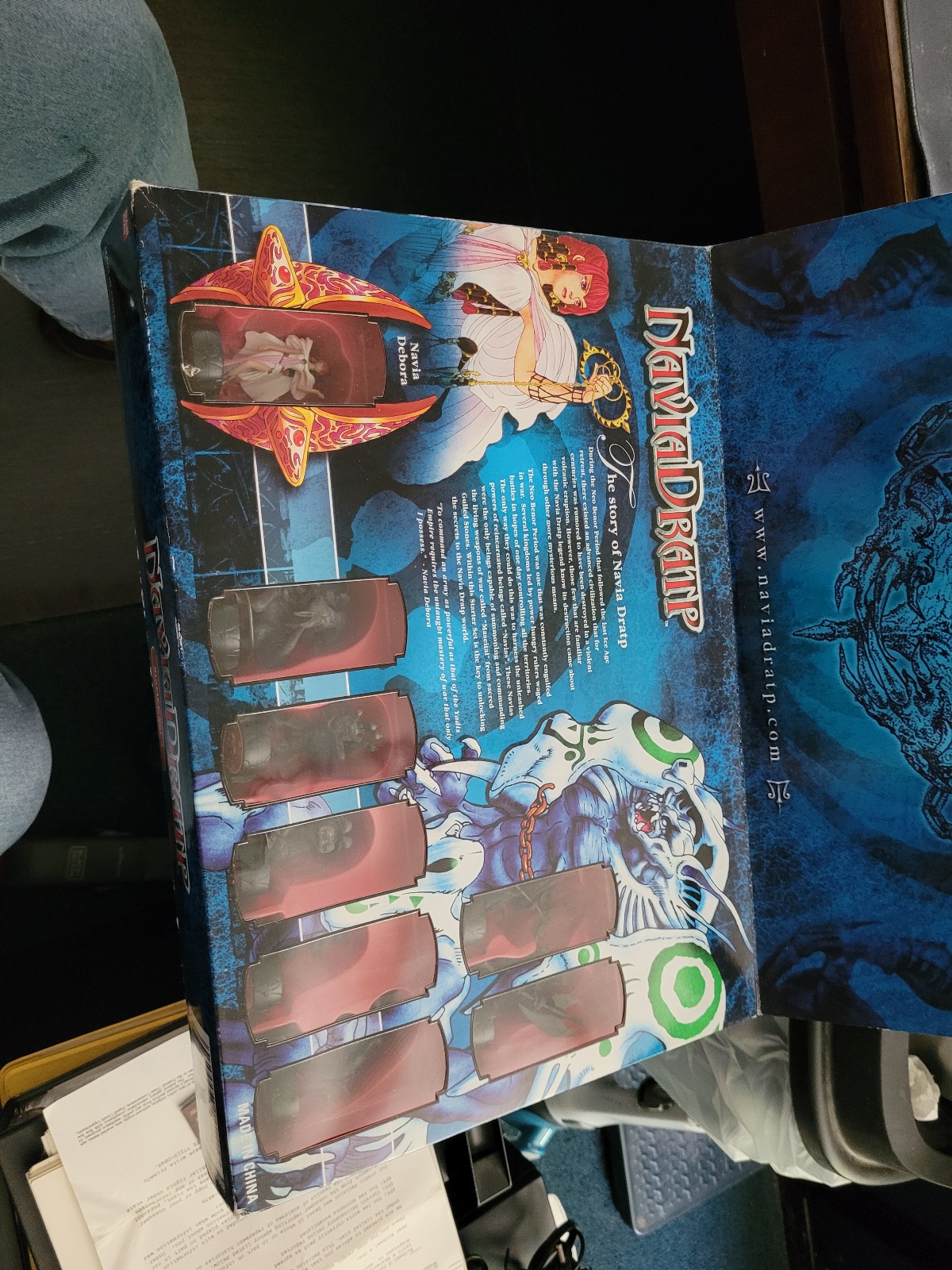 Navia Dratp Collectible Miniatures Game Starter Set + 2 Booster Packs