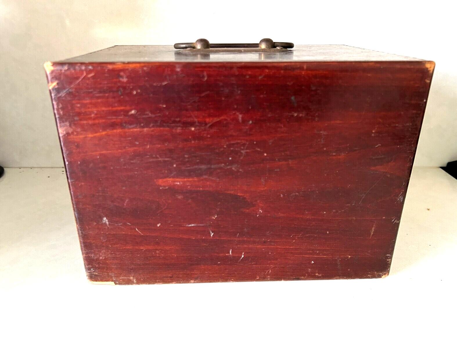 Vintage Mahjong Tiles (157) Dovetail Bamboo/Oxen/Bovine Bone in Wood Box