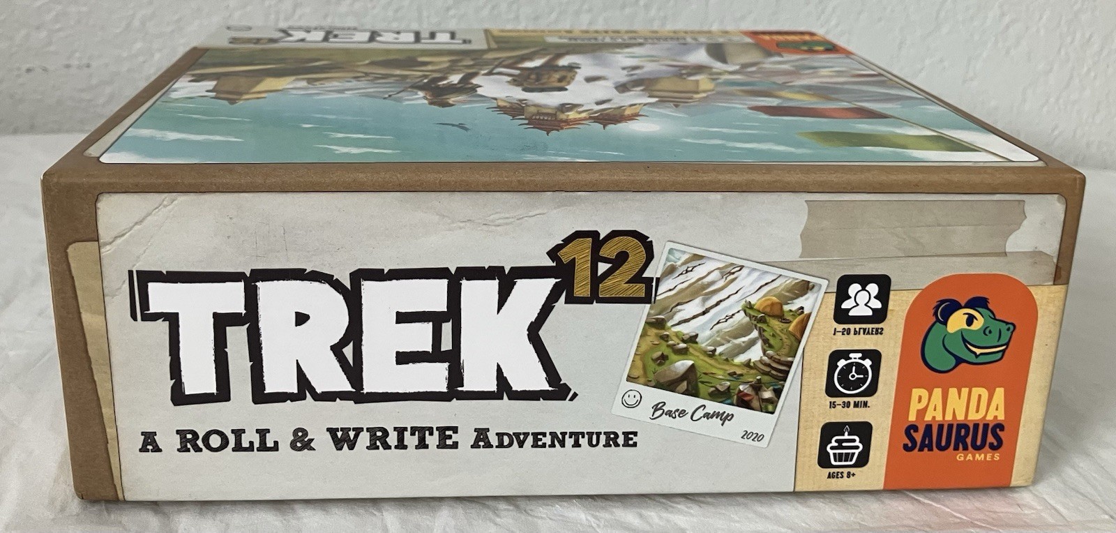 Trek 12 Himalaya A Roll & Write Adventure Board Game Pandasaurus Games Open Box