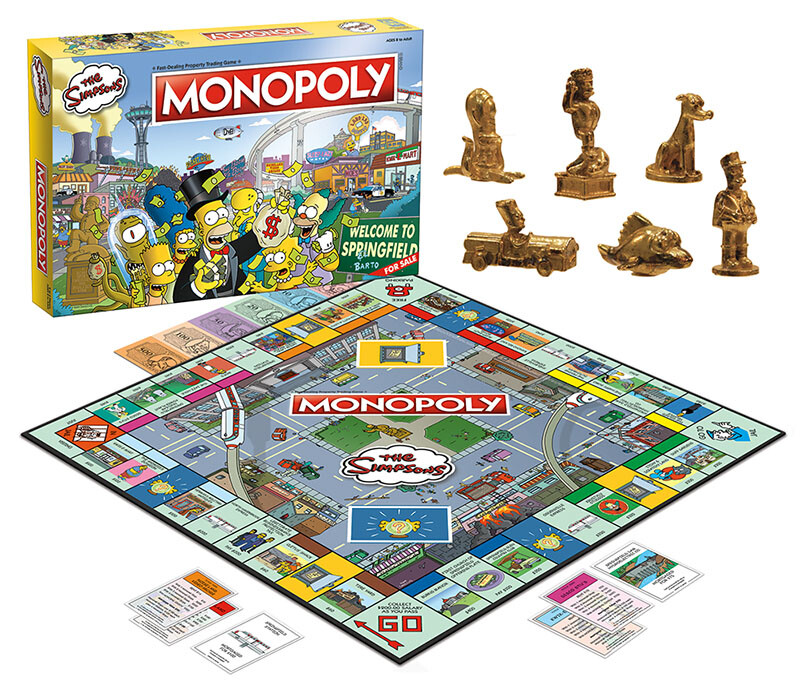 USAopoly The Simpsons Monopoly 30 Year Anniversary Edition NEW FACTORY SEALED!