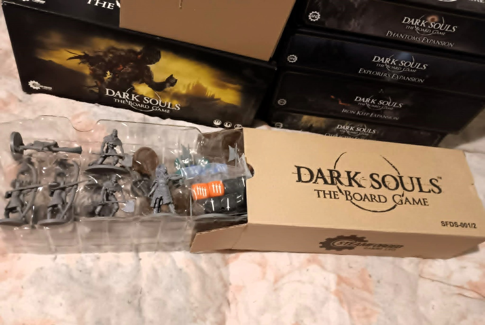 Dark Souls Board Game with Expansions, Kickstarter, Never Played