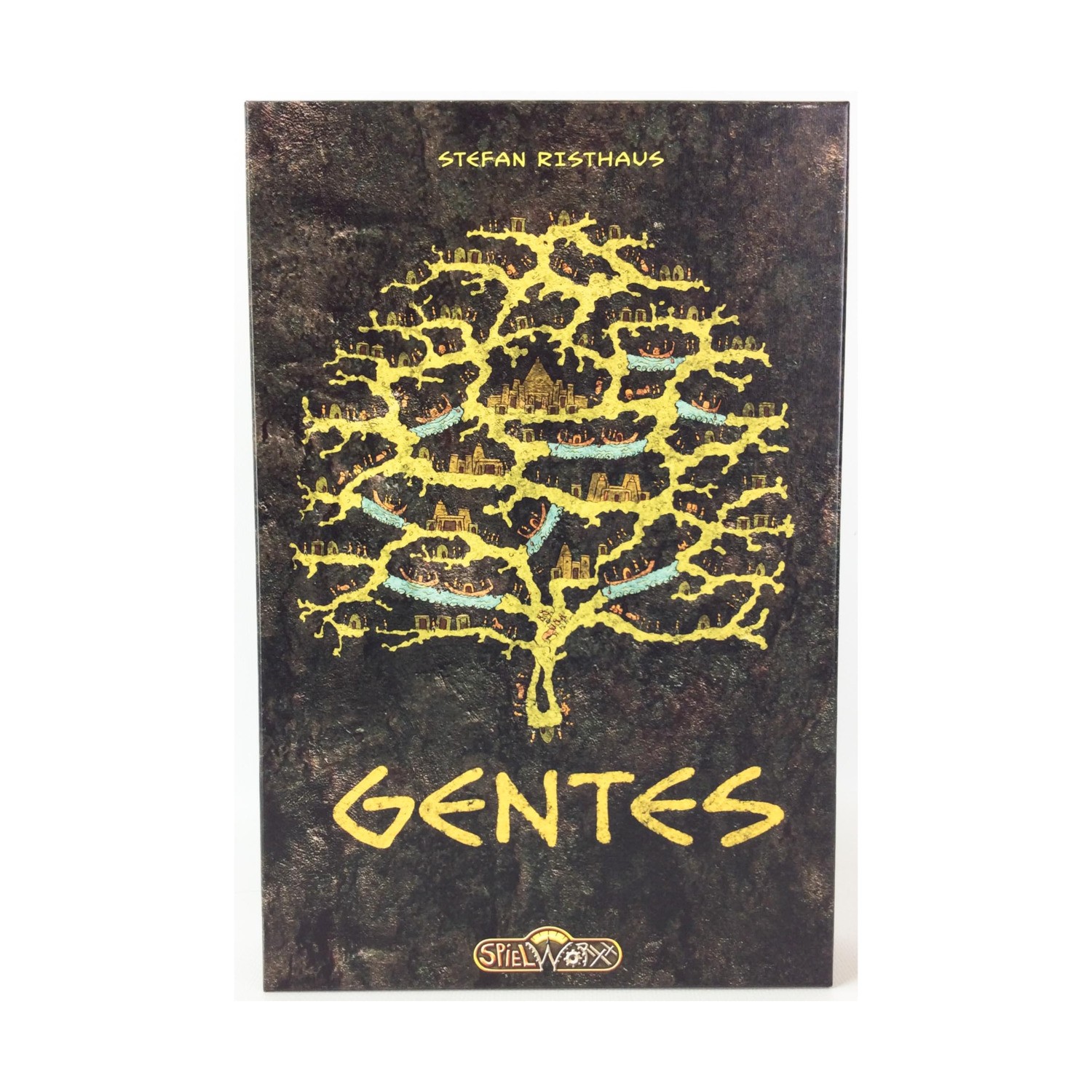 Spielworxx Boardgame Gentes (1st Ed, English/German) Box SW (VG+/New)