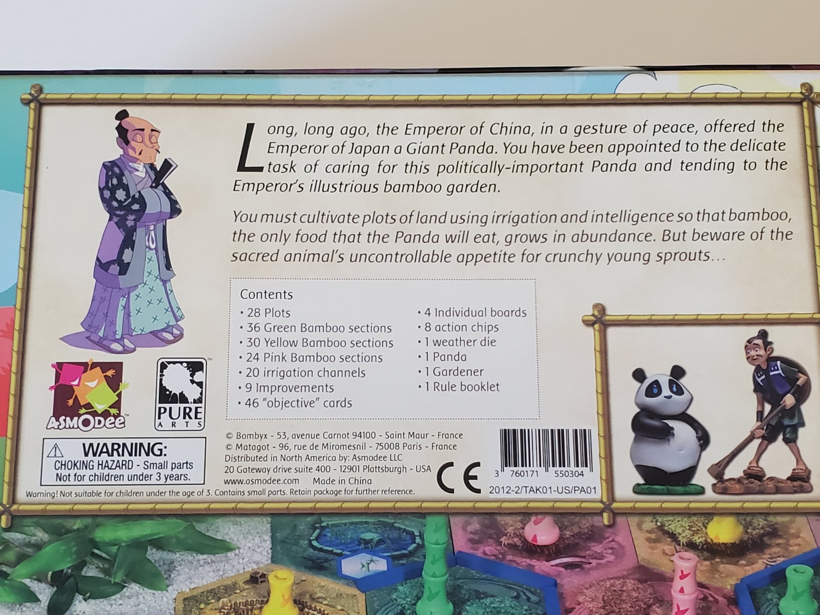 Takenoko Complete Bamboo Garden Strategy Board Game Panda Golden Geek Award