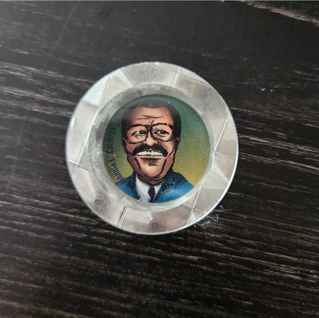 Lot Of 9 Vintage OJ Simpson Trial POGS Slammers 1994 LTD Rainbow Border