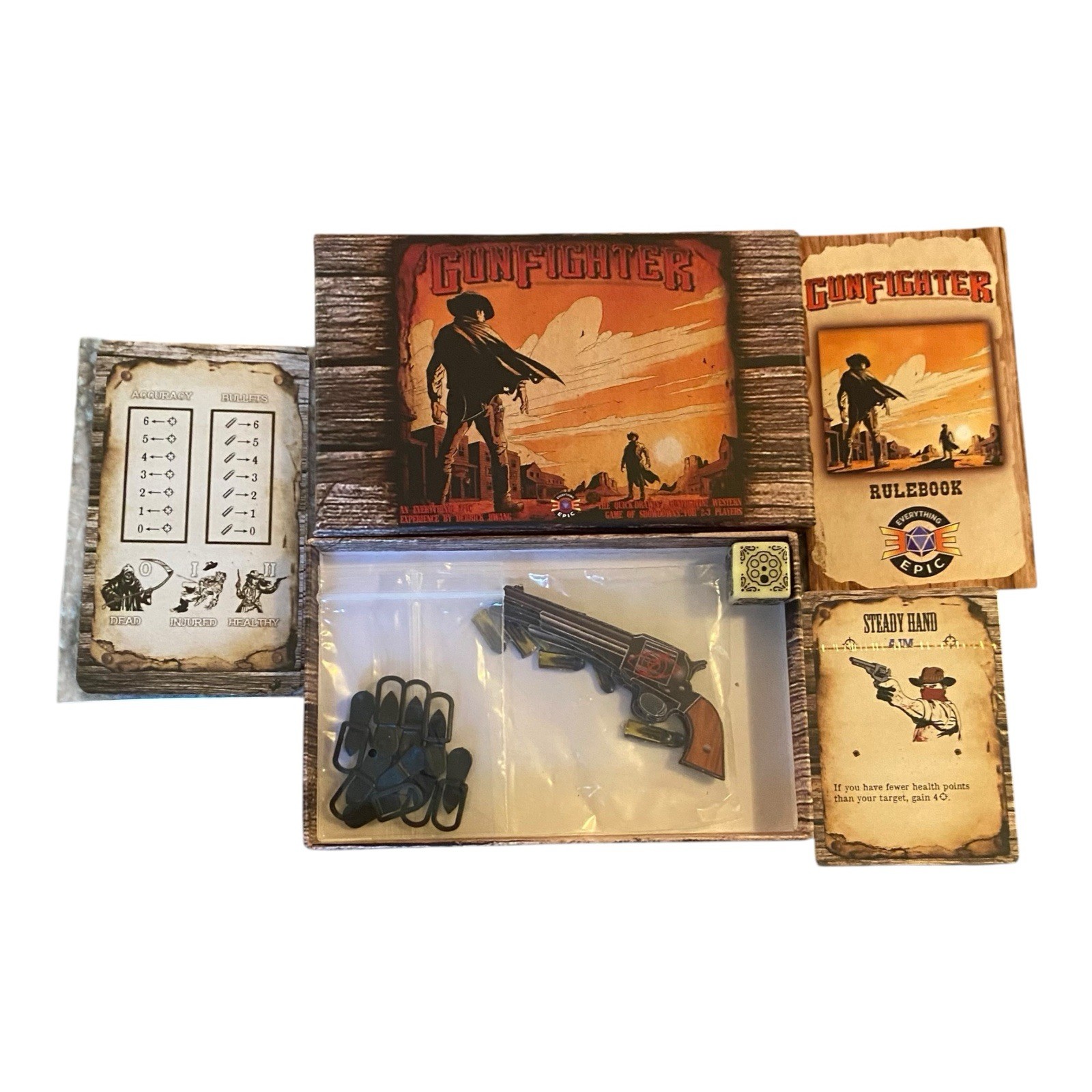 Gunfighter: Kickstarter Deluxe Board Game by Everything Epic Games