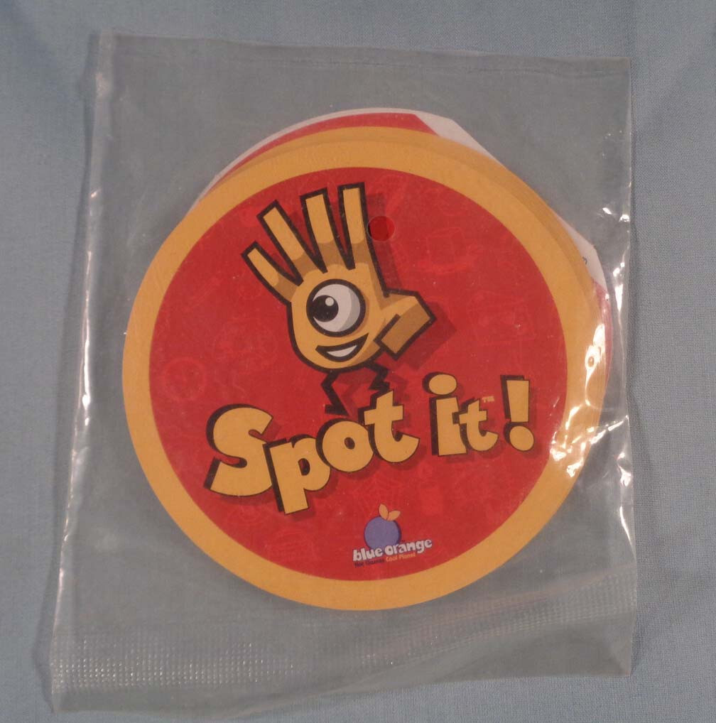 Blue Orange Spot It ! Card Game Unopened Sealed Promo Pack SG-508
