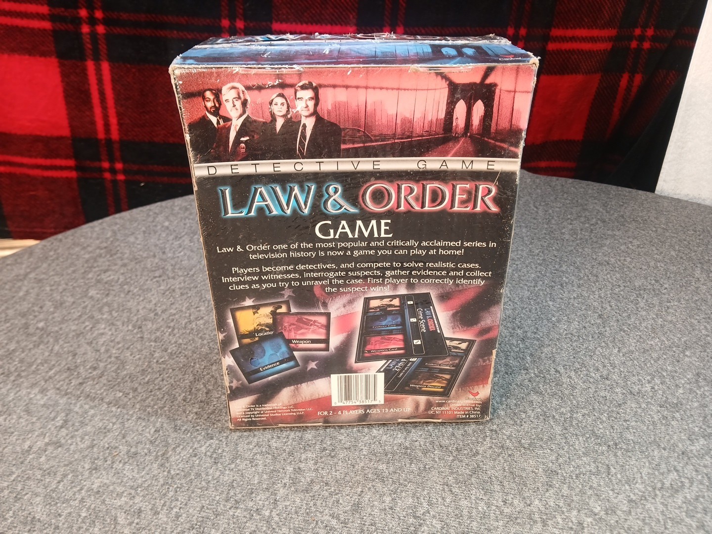 Law & Order Detective Game New Sealed First player to identify the subject wins
