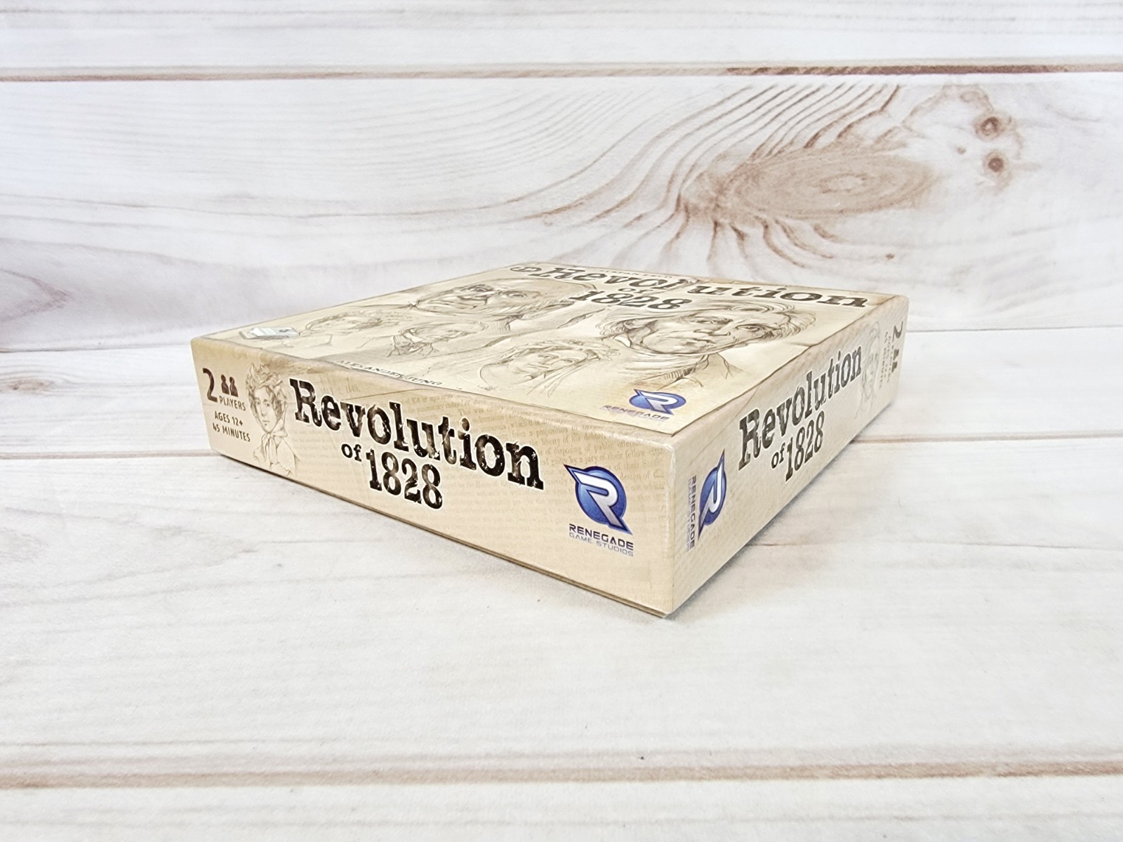 Revolution of 1828 Board Game 2 Player Game – Renegade – Complete