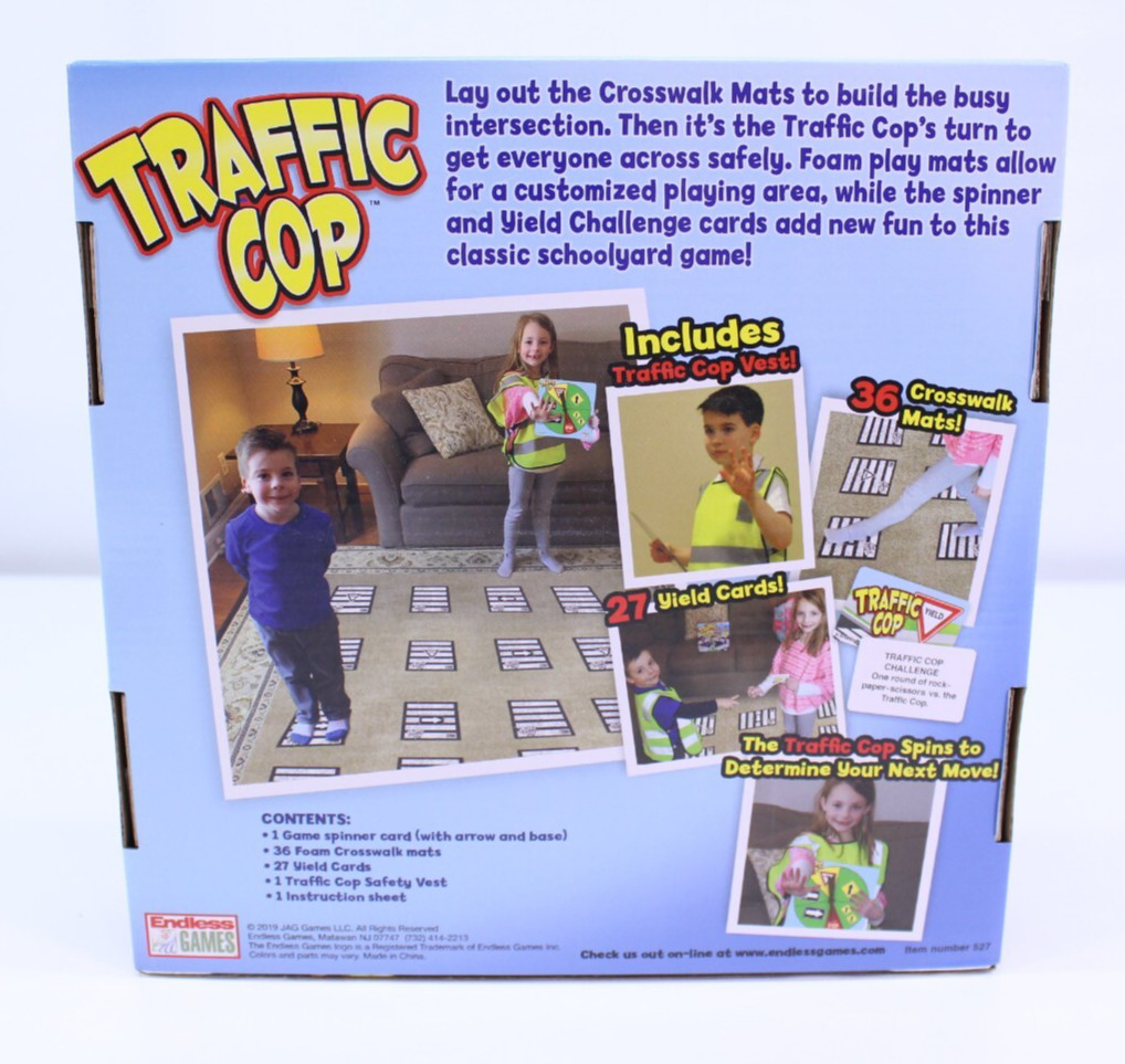 Traffic Cop Interactive Game Kids Family Cross Intersection Crossing Children