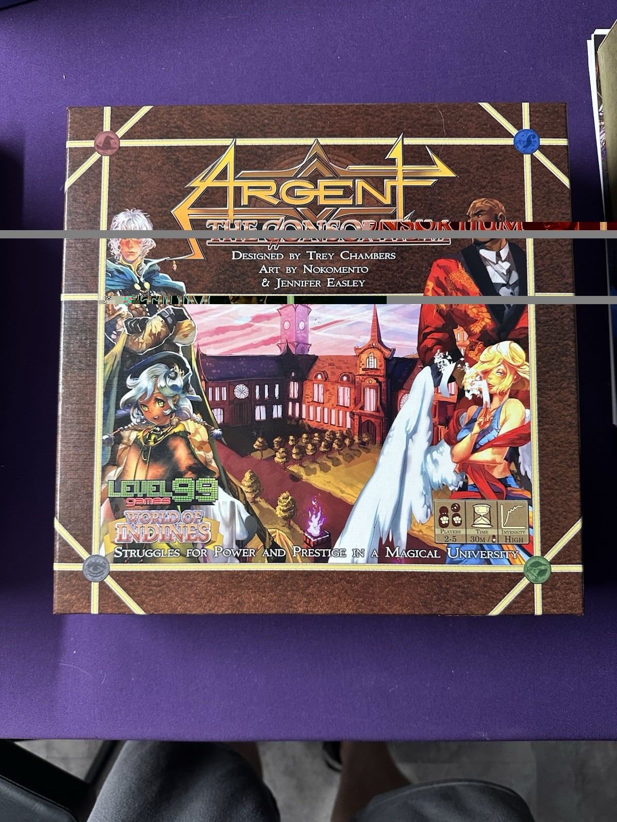 Level 99 Board Game Argent – The Consortium (1st Ed) w/ Summer Break Expansion