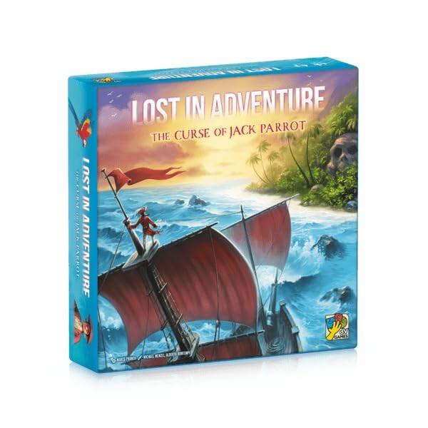 Lost in Adventure: The Curse of Jack Parrot by DV Games Ages 12+ 1-6 Players