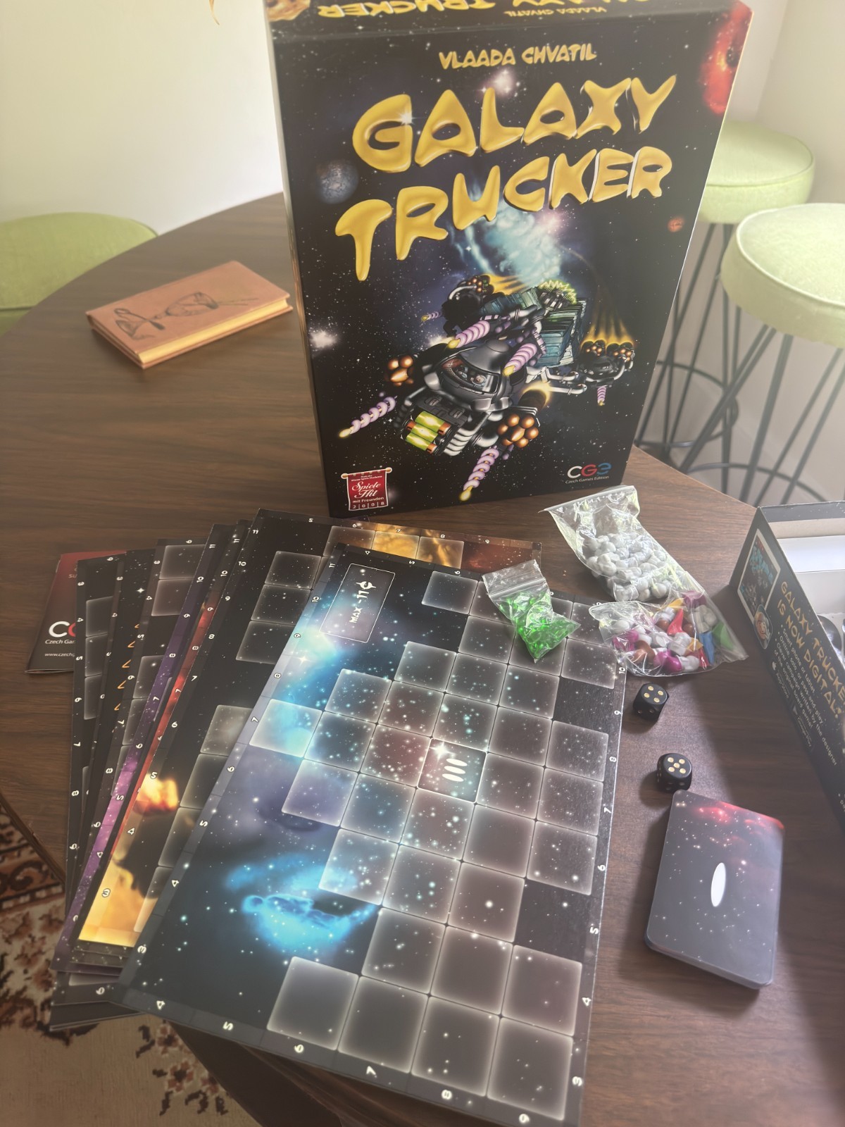 Galaxy Trucker Board Game 2nd Edition Czech Games Pre-Owned Complete