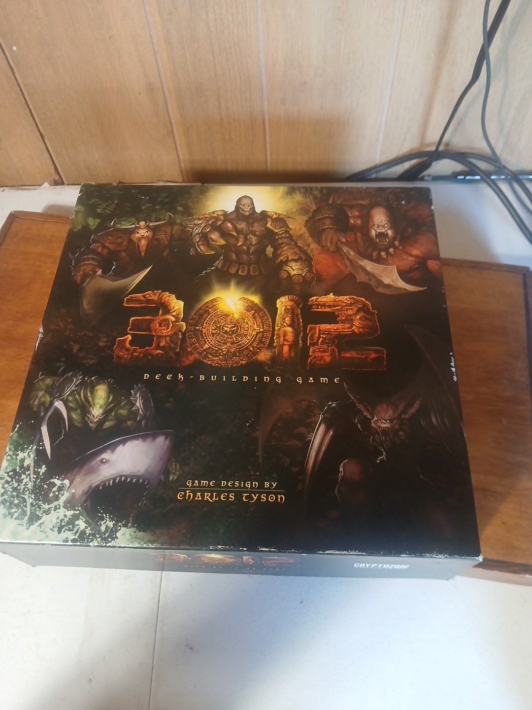 Cryptozoic Boardgame 3012 – The Deck Building Game Box