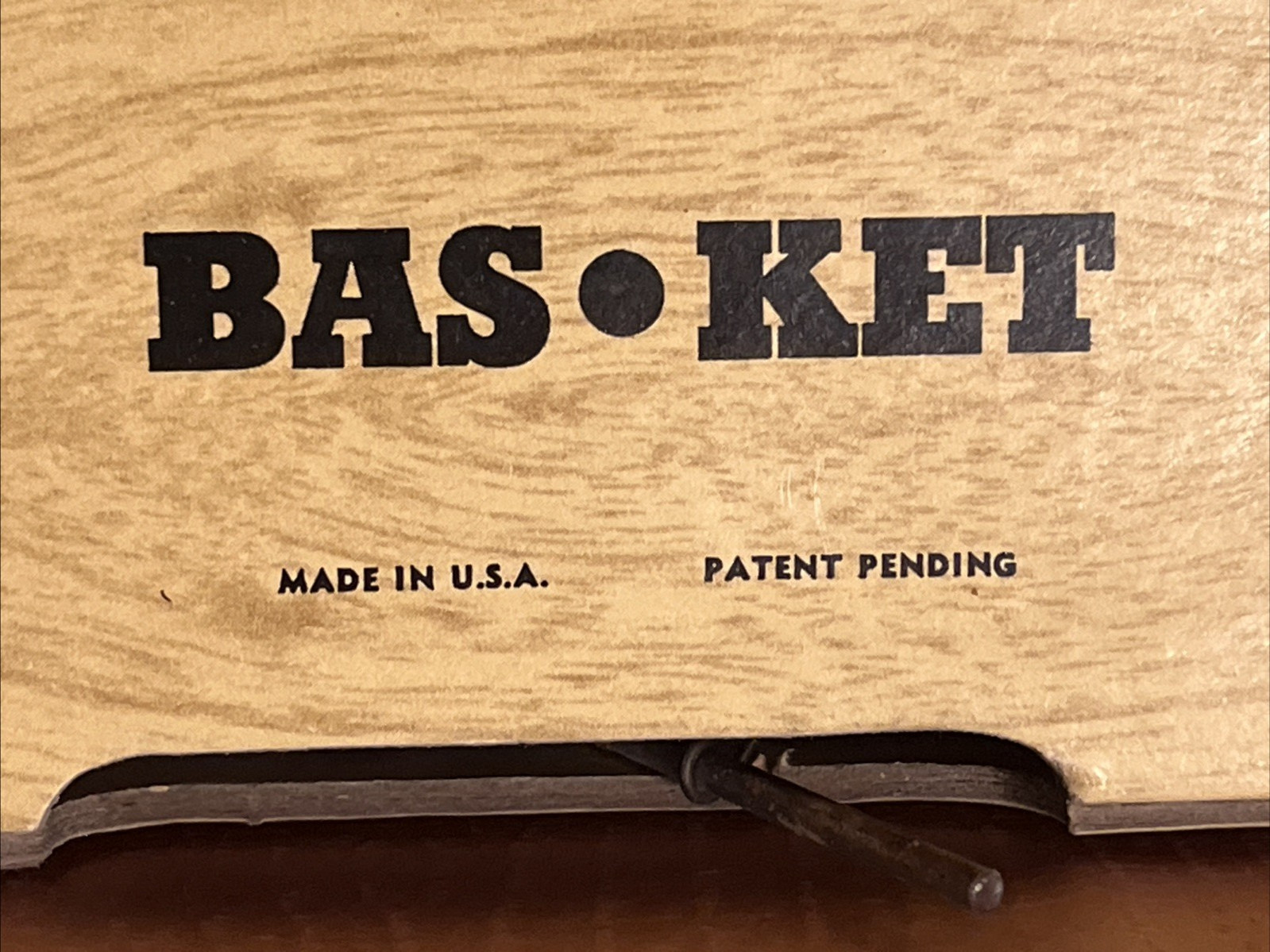 Vintage 1950s Cadaco Ellis Basketball Bas-ket Basket Action Board Game