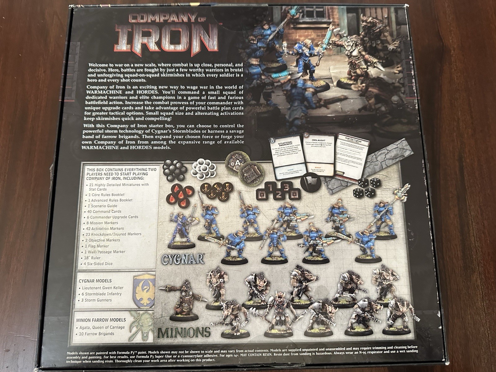 Privateer Press Company of Iron Miniatures Game Complete 2-Player PIP 25003