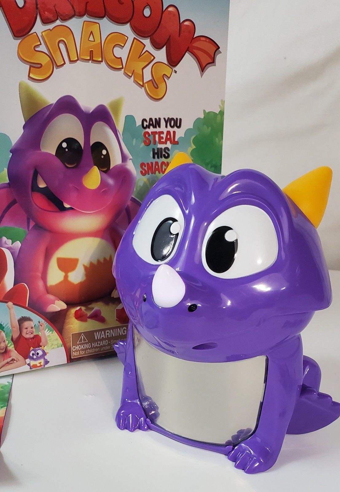 Goliath DRAGON SNACKS Find the Treasure Memory Game COMPLETE in BOX Works RARE