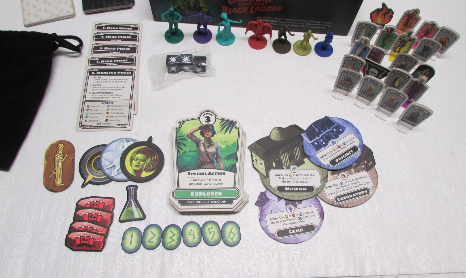 Ravensburger Horrified Universal Monsters Strategy Board Game – Complete