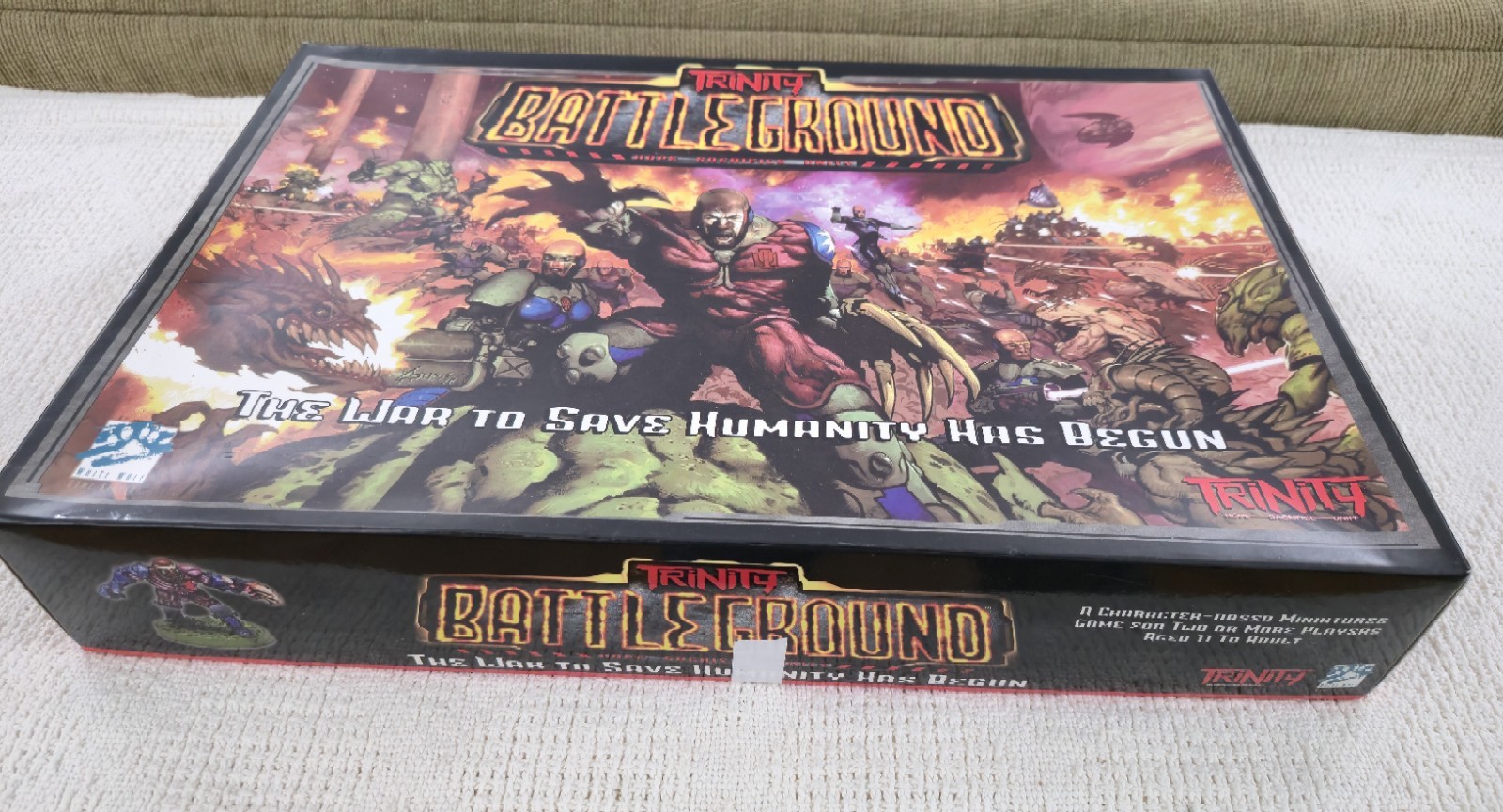 White Wolf – Trinity: Battleground War to Save Humanity Clean Great Shape!