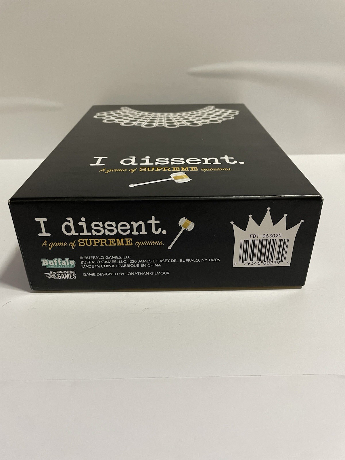 I Dissent: A Game of Supreme Opinions Social Debate/Vote Card Game New Open Box