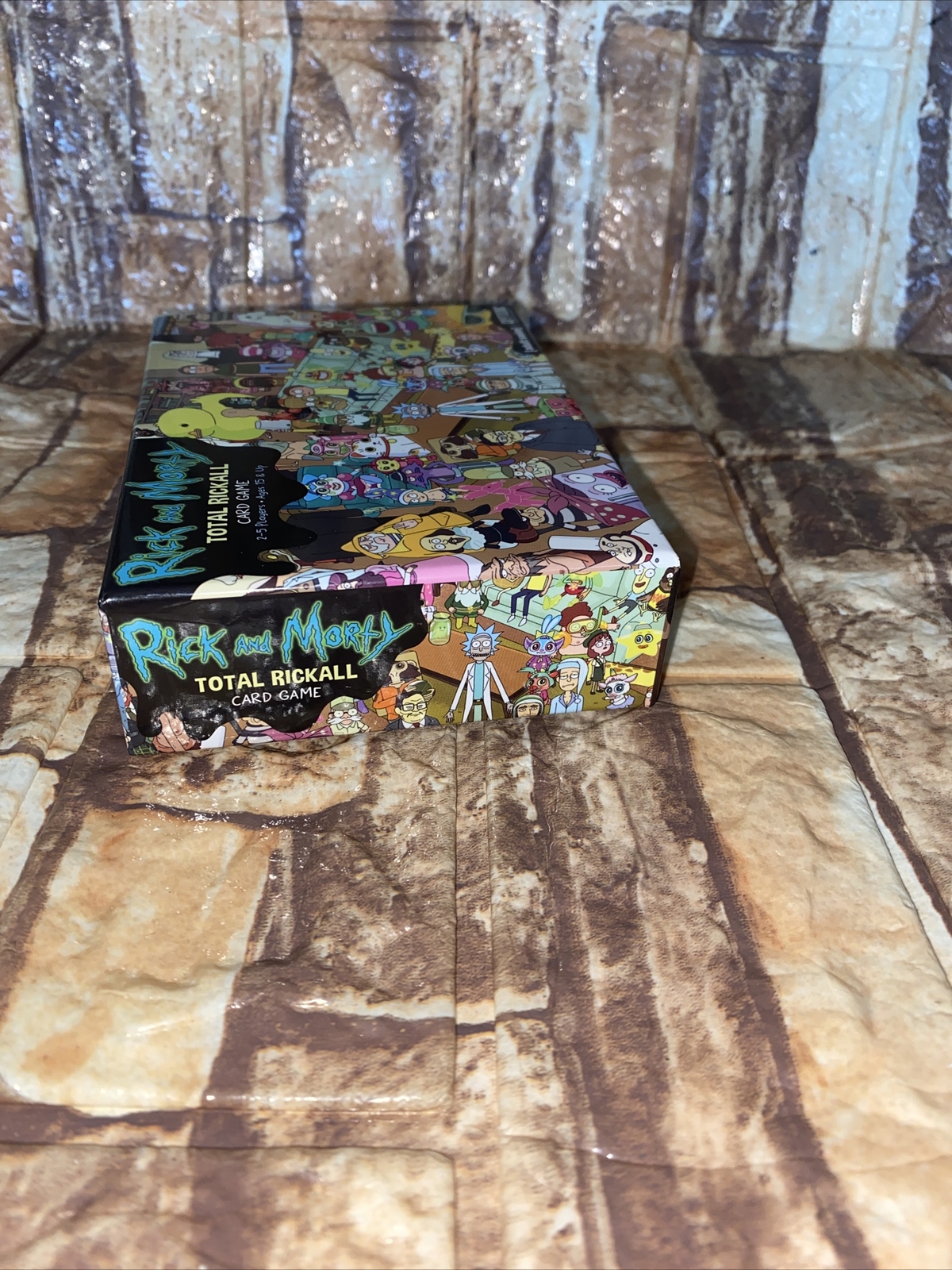 Rick and Morty Total Rickall Card Game Adult Swim Cryptozoic 2-5 Players 15 & Up