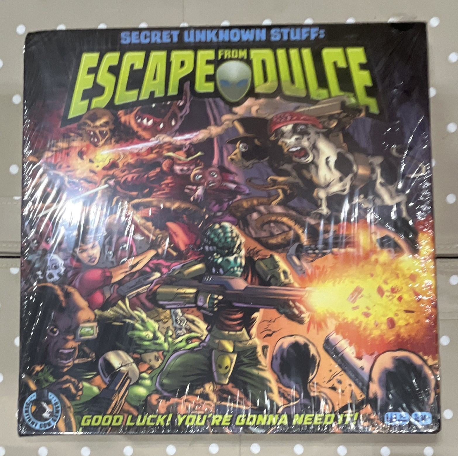 Secret Unknown Stuff Escape from Dulce Board Game Miniatures 1+ Player 14+
