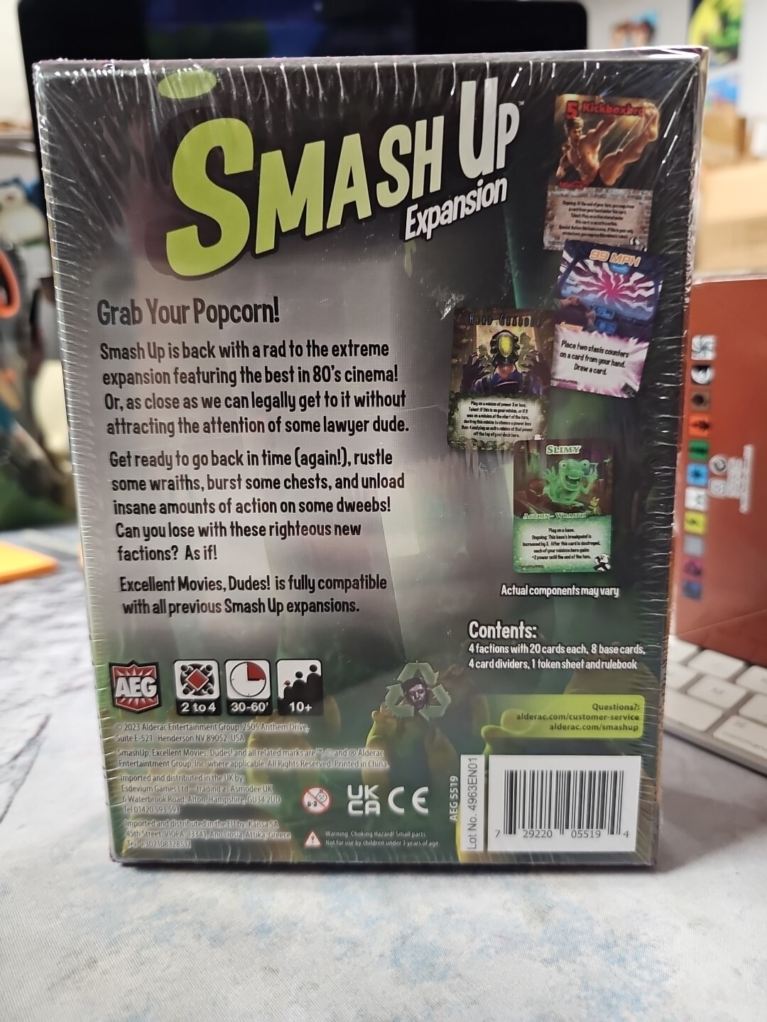 Smash Up: Excellent Movies Dudes! Expansion BRAND NEW SEALED NEVER PLAYED