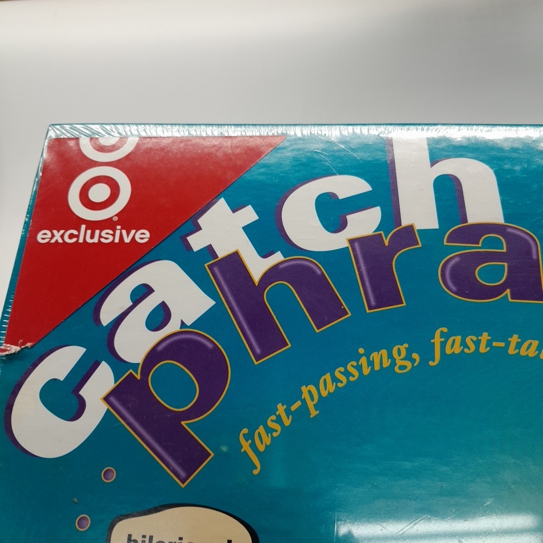 Catch Phrase Party Board Game Vintage 1994 Parker Brothers New Sealed