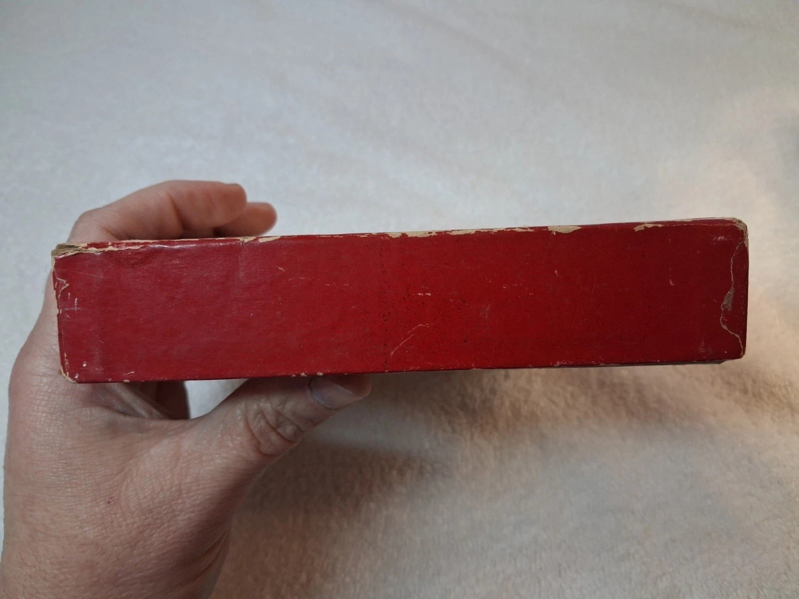 Monopoly Popular Version Box Set Parker Brothers 1950’s Red Box- INCOMPLETE
