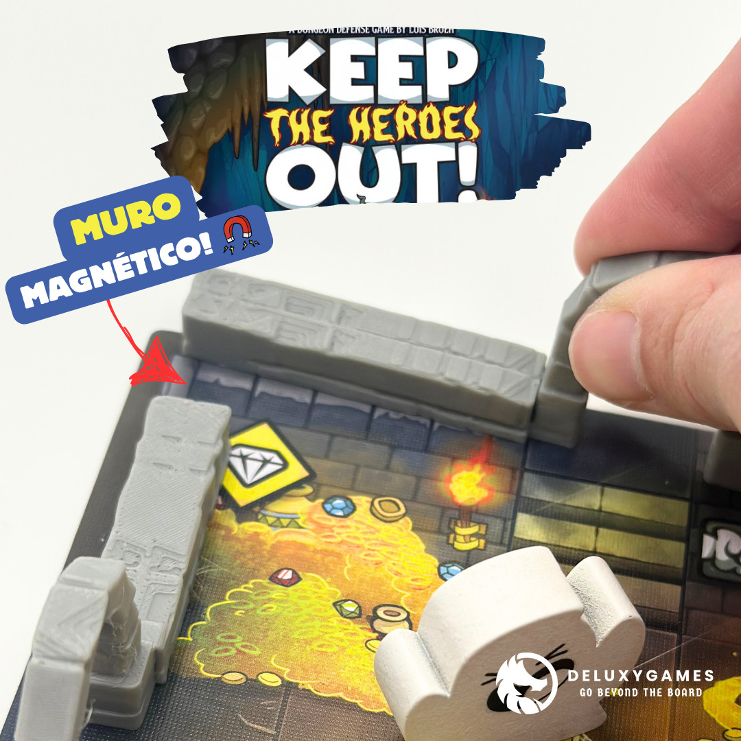 Keep The Heroes Out! – 45 Magnetic Walls