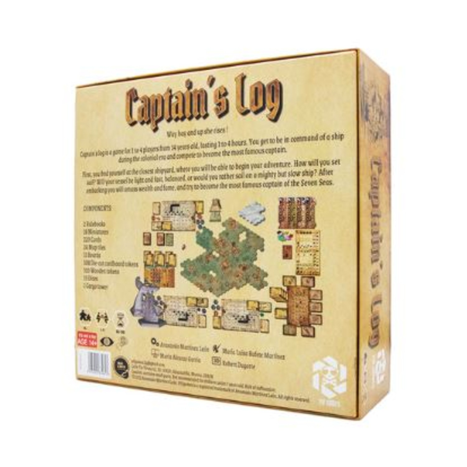 PIF Fantasy Games Captain’s Log Box SW (New)
