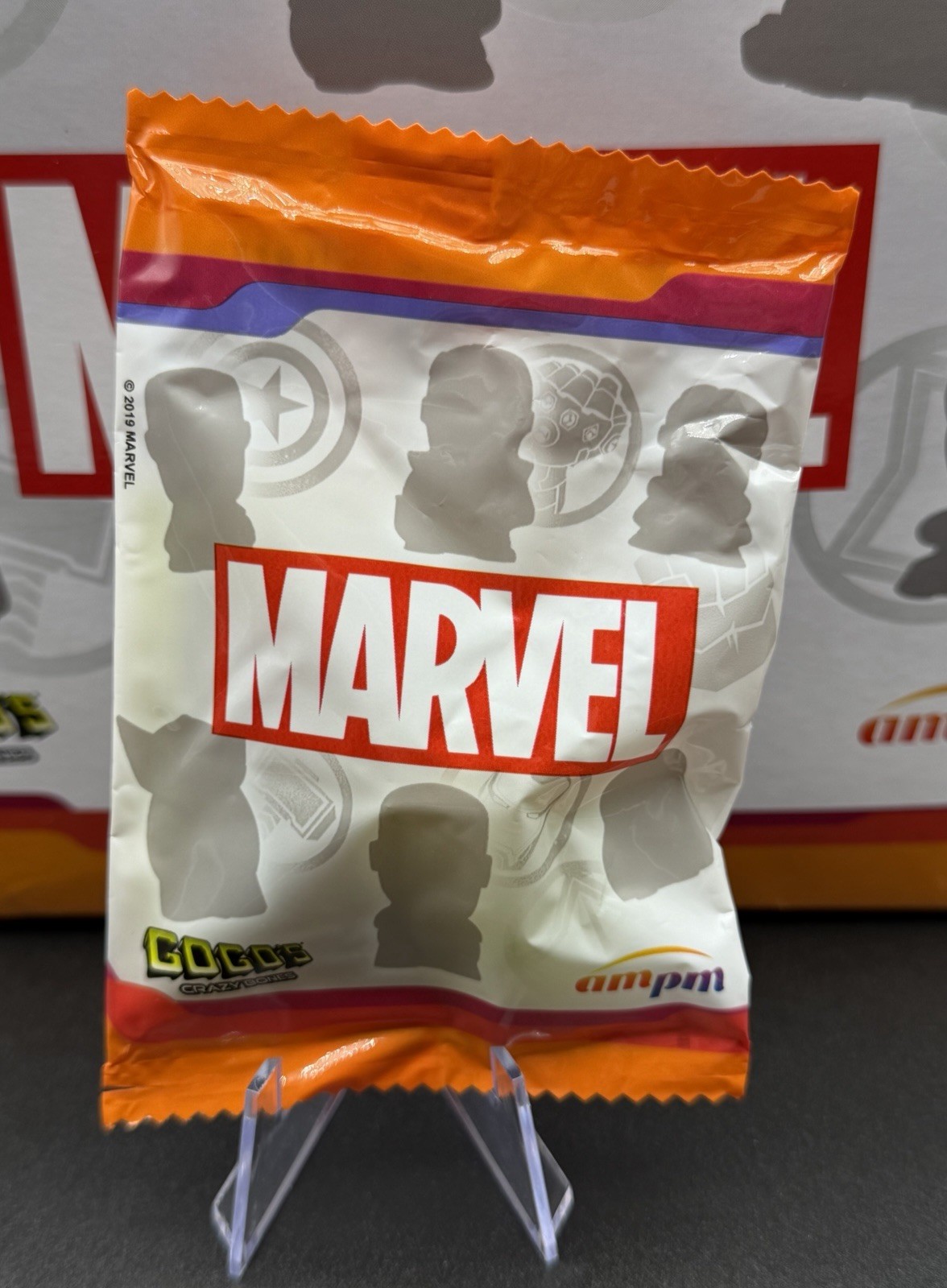 2019 GoGo’s Marvel Brazil Sealed Pack Exclusive Crazy Bones