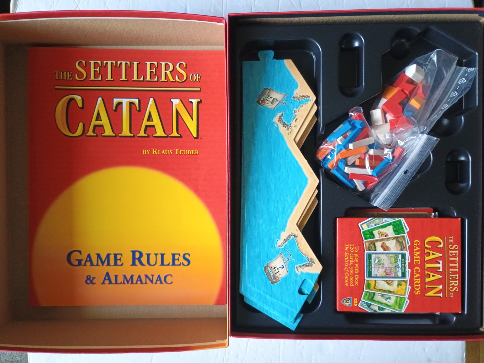 The Settlers Of Catan 3061 Mayfair Games 2007 4th Edition Board Game