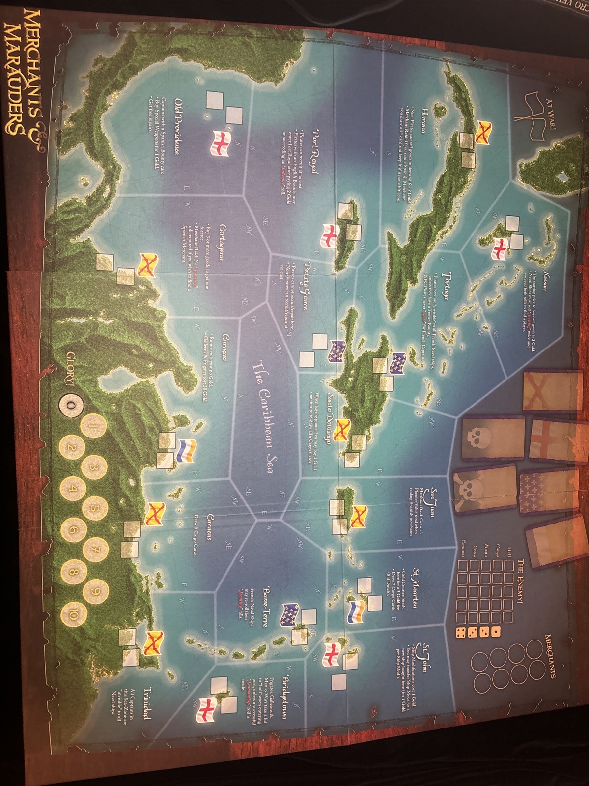 Merchants & Marauders (Z-Man Games, 2010) Complete CIB